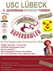 Jedermann-Spenden-Bowlingturnier 29.03.2024