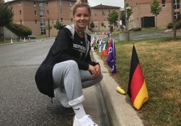 Paula Mennerich bei der Lacrosse-WM